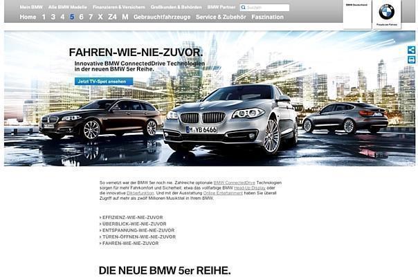 BMW-Group: BMW Autos in Zukunft im Direkt-Vertrieb über das Internet. Screenshot: Auto-Reporter.NET